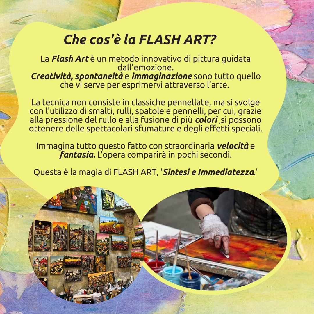 Flash art per beneficenza